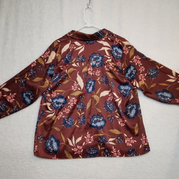 Denim & Co. Women's Long Sleeve Blouse Size 1X - Picture 4 of 7